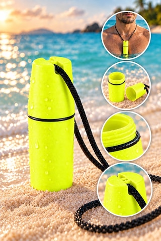 Boldy Su Geçirmez Para Kutusu-Swim Waterproof Box (307215171) Sarı Çok Renkli