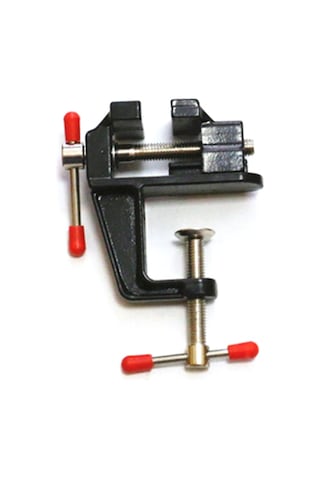 Alüminyum Miniatür Küçük Hobici Masa Kelepçesi Çok Fonksiyonlu Mini Araç