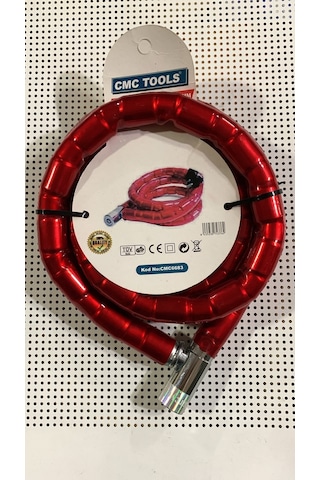 Motosiklet Kilidi Ebat : 22x150cm Yaylı Sağlam Bisiklet Kilit Renk Seçenekli Çok Renkli