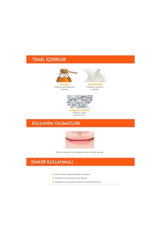 Missha A'PIEU Honey & Milk Lip Balm Süt ve Bal Özlü Nemlendirici Dudak Balmı