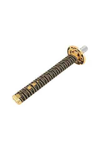 Sones Evrensel Samuray Şekilli Manuel Veya Otomatik Vites Topuzu, Uzunluk: 31,5 Cm Altın