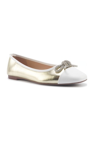 Nine West Hollya 5fx Altın Kadın Babet 000000000101928740 Altın