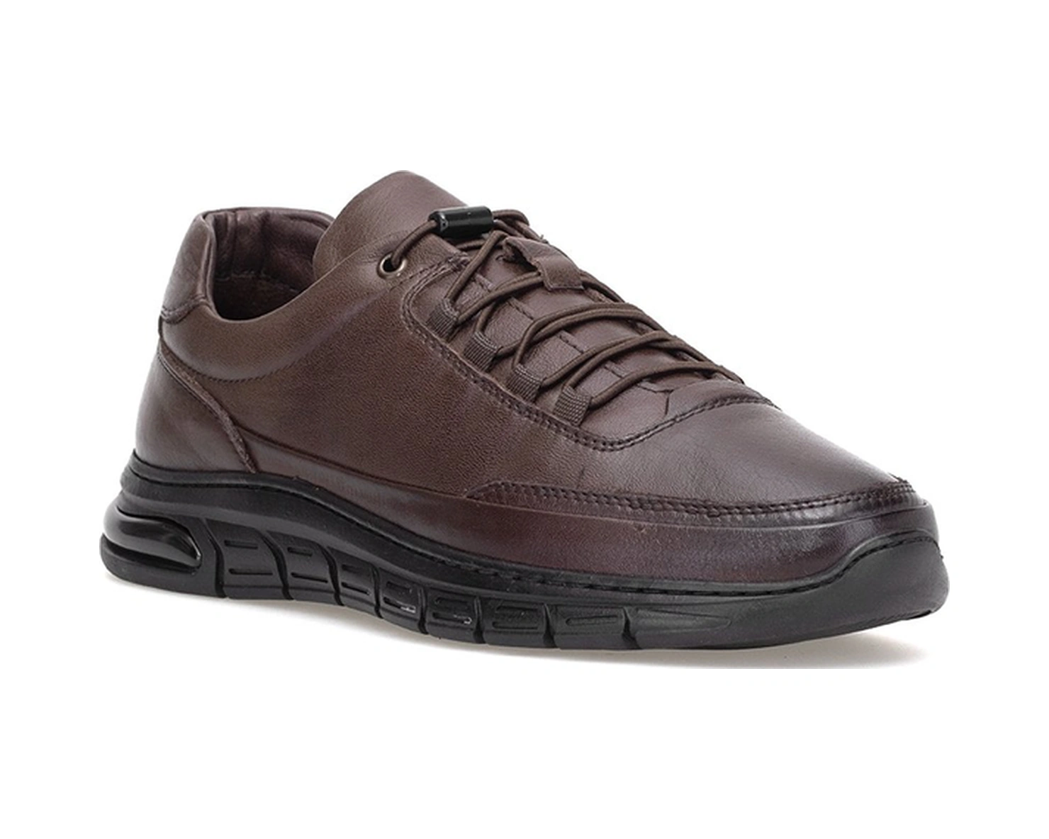 Voyager 1154 Erkek Hakiki Deri Casual Ayakkabı Kahverengi Kahverengi