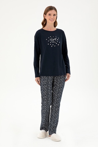 U.s. Polo Assn. Kadın Lacivert Pijama Takım 50303406-vr033 Lacivert