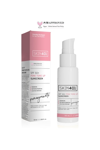 Spf50 Pembe Ton Eşitleyici Pink Tone Up Güneş Kremi 50 Ml