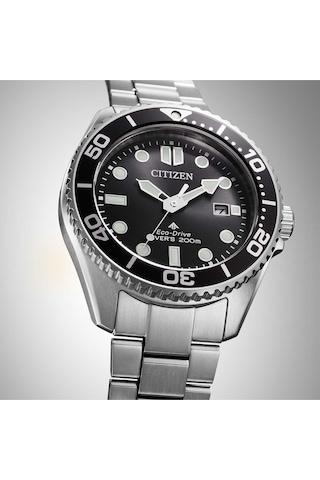 Bn0261-51e Promaster Eco-drive Diver Erkek Kol Saati Metalik