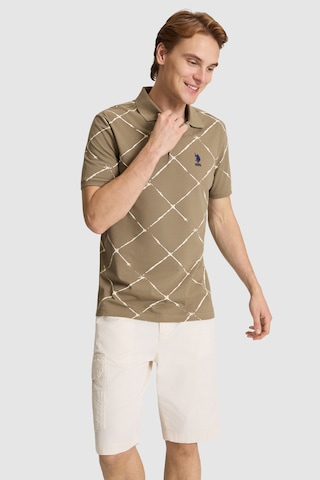 U.S. Polo Assn. U.s. Polo Assn. Erkek Haki Tişört 50326954-vr027