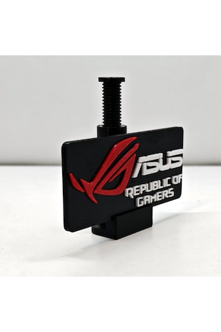Ayarlanabilir Ekran Kartı Tutucu Asus Rog Logolu Ayarlanabilir Ekran Kartı Tutucu Asus Rog Logolu