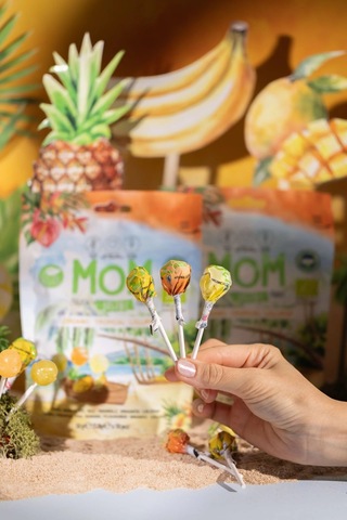3'lü Mom Organık Tropıkal Lolıpop 160 G