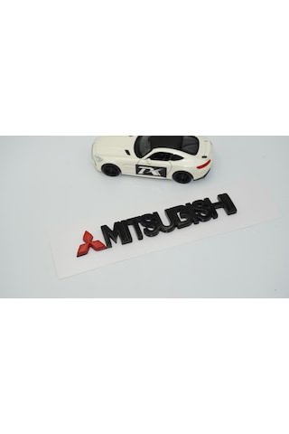 Dk Tuning Mitsubishi Bagaj Siyah Yazı Logo Arma