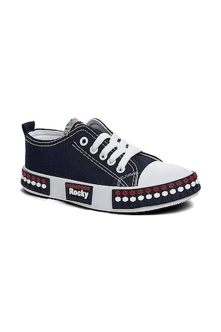 Bluefeet Rck Lacivert Keten Erkek Çocuk Sneaker Spor Ayakkabı Lacivert