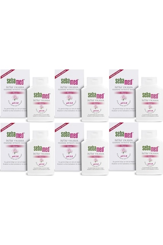 Sebamed İntim Likit 200ml Genital Bölge Temizleyici 6 Lı Set