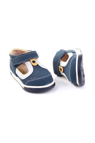 Papuçsepeti 2878 Erkek Bebek İlkadım Ortopedik Ayakkabı Sandalet 001