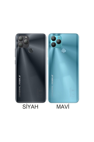 General Mobile Gm 22 Plus G512 Kasa Arka Kapak Pil Kapağı Mavi