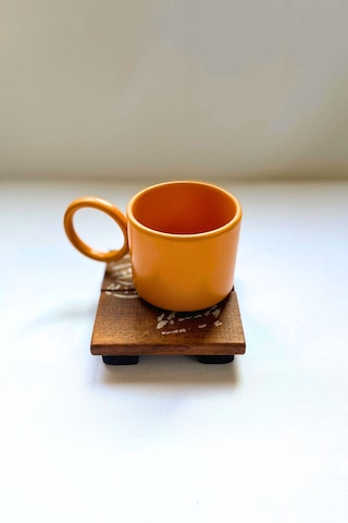 4 Lü Kahverengi 1.sınıf Masif Ahşap El Yapımı Mektup Desenli Bard Kahverengi