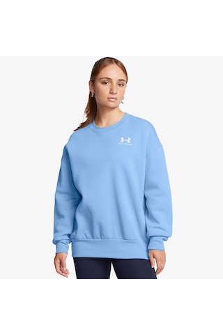 Under Armour Icon Fleece Kadın Mavi Günlük Sweatshirt - 1379475 Mavi