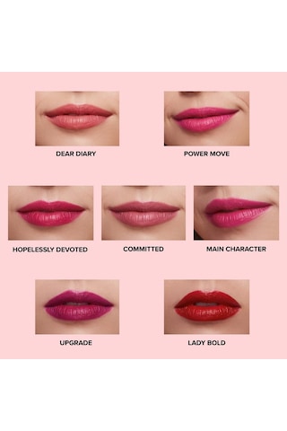 Too Faced Lady Bold Pigment Cream Lipstick Main Character Ruj