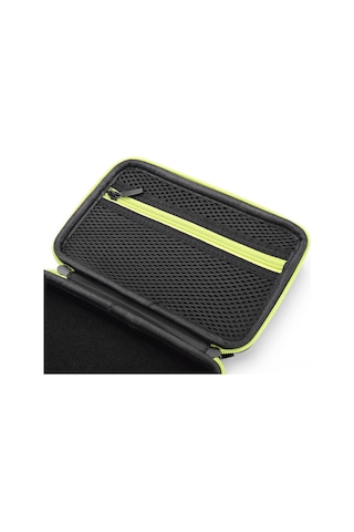 Qingmipy Philips Norelco Oneblade Qp2520/90/70 Seyahat Çantası İçin Kırmızı/yeşil Eva Koruyucu Kılıf Yeşil