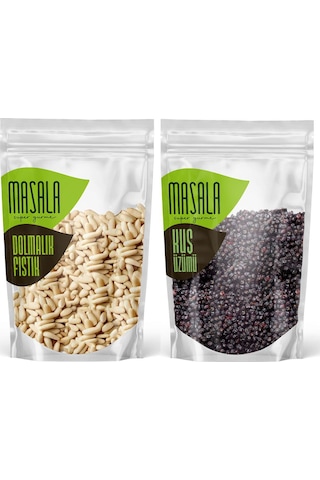 Masala Dolma ve Pilav için Dolmalık Fıstık 50 G + Kuş Üzümü 50 G