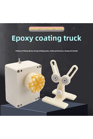 Moveevo Epoksi Kaplama Makinesi: Dıy Olta Çubuğu Düzenleme İçin Sürekli Hız Ayarlı Ve Yükseltilebilir İçeriği İle Sarma Cihazı