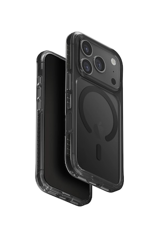 Apple Uyumlu iPhone 17 Pro Max Kılıf Combat Serisi Üç Katmanlı Shocksorb Magsafe Özellik Magclick Koruyucu Kapak Siyah