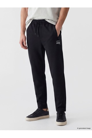 LC Waikiki Lc Waıkıkı Siyah Regular Fit Erkek Eşofman Altı