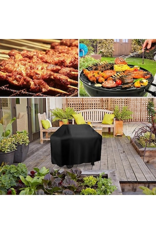 Bodyguard Barbekü Bbq Mangal Örtüsü, Gazlı, Kömürlü Grill Koruma Brandası, Su Geçirmez, Outdoor Dış Mekan Ba
