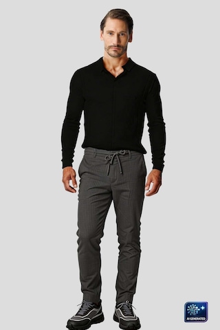 İgs Gri Premium Jogger Erkek Pantolon Dynamic Fit-26057