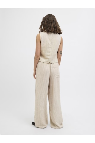 Jack & Jones Kadın Keten Karışımlı Pantolon - Breeze - 12269769 - 1 Feather Gray
