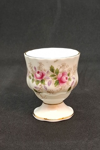 Lavender Rose Bone China Antika Yumurtalık 7.5x5 Cm 1 Adet Pembe