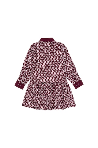 U.s. Polo Assn. Kız Çocuk Plum Elbise Dokuma 50317641-vr177 New Plum