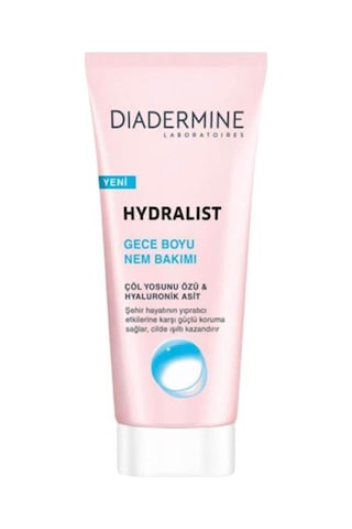 Diadermine Hydralist Gece Boyu Nem Bakımı 100  ML