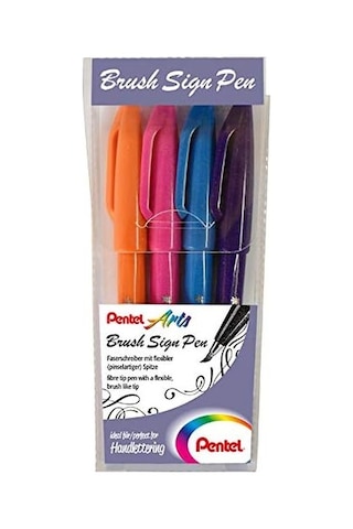 Sing Pen Brush - 4&apos Lü Blister F-p-s-v