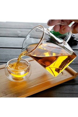 Neevoyu Ev Kullanıma Yönelik 550ml Filtreli Cam Çay Potu - Yüksek Kaliteli Borosilikat Cam Ve Paslanmaz Çelik, Pratik Demleme Renkli