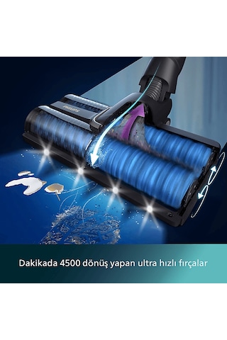 Philips Aqua Trio 9000 Seri XW9463/11 Islak & Kuru Temizlik Kablosuz Dikey Süpürge