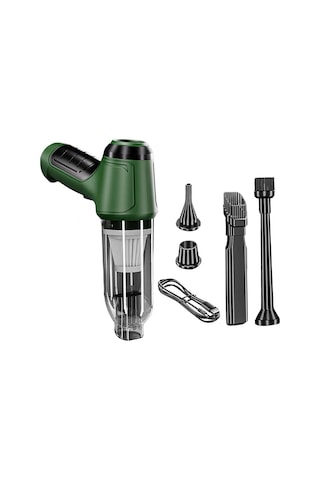 Air Blower Araba Süpürgesi Yeşil 1 Adet