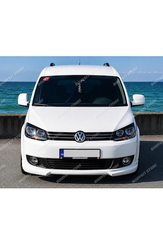 Caddy Ön Tampon Eki Vw Caddy 2010-2015 Uyumlu Ön Ek Karlık - Boyasız - Fiberglass - Açıklamayı Okuyun