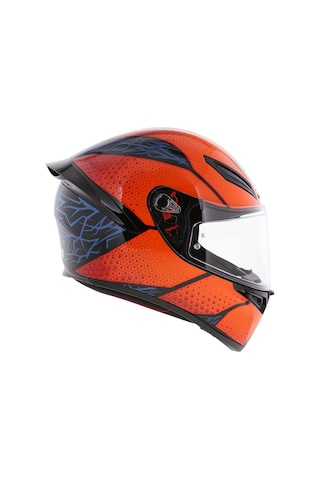 Agv K1s Speedarmor Kapalı Kask Siyah Turuncu