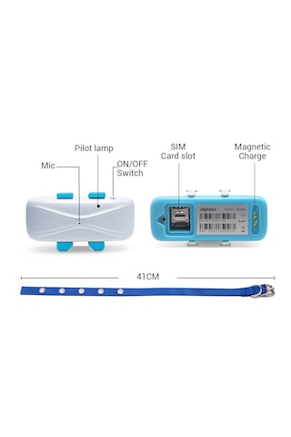 Gpsgopro Mıcodus Mp80g 4g Evcil Hayvan Gps Takip Cihazı Ip68 Su Geçirmez, 4g+2g, Geofence, Ios/android Uygulama