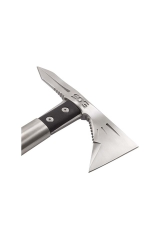 Sog F182n Voodoo Hawk Mini Kamp Balta Siyah