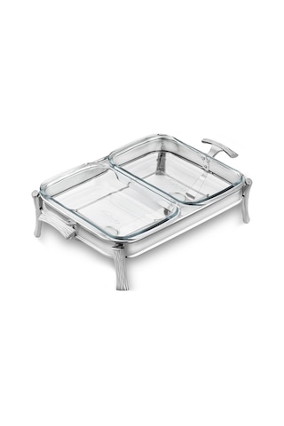 Herencia Silver Isıtmalı Servis Seti 2 1,5 Litre Silver