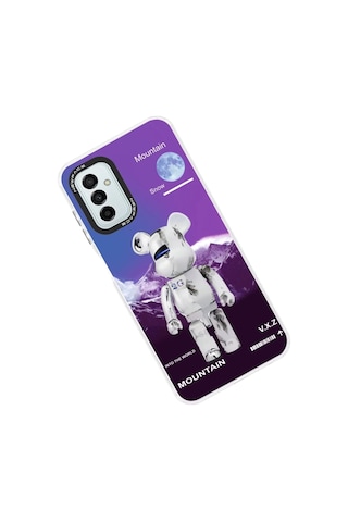 Northcity Samsung Galaxy M13 Uyumlu Kılıf Estoril Desenli Kapak - Estoril - 8