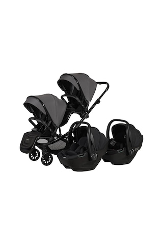 Prego İbiza Plus İ- Size Travel Sistem İkiz Bebek Arabası 2420