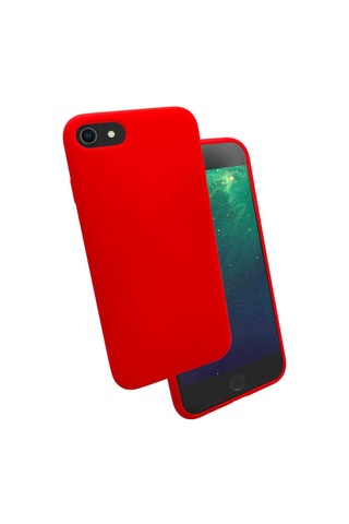 Apple Uyumlu iPhone Se 2020 Kılıf Zore Silk Kadife Iç Yüzey Kılıf