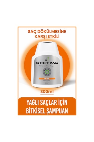 Rectiwa Yağlı Saçlar için Şampuan 300 ML