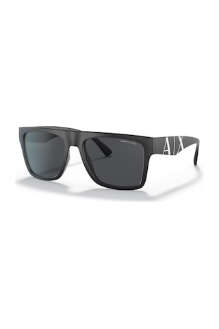 Armani Exchange 0ax4113s 807887 55 Unisex Güneş Gözlüğü Siyah
