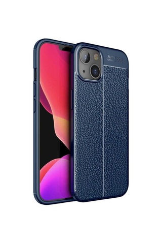 Apple Uyumlu iPhone 13 Mini Kılıf Zore Niss Silikon Kapak Lacivert