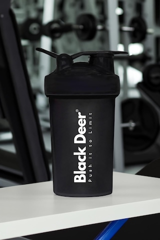 Shaker Karıştırıcı Sporcu Protein Shaker 550 ML Siyah