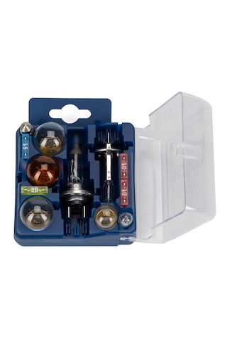 Bosch Yedek Ampul Kiti Maxibox H1 H7 Yedek Ampul Ve Sigorta Seti 12volt