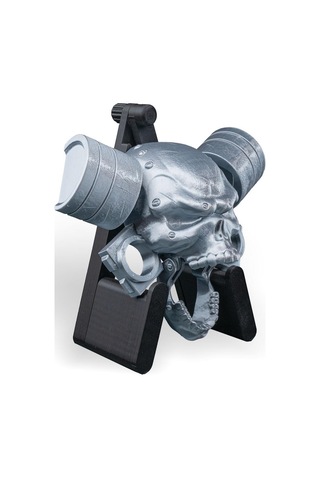 Death Shift Kapı Tokmağı V8 Pistonlu Metal Kafatası Tasarımı-180